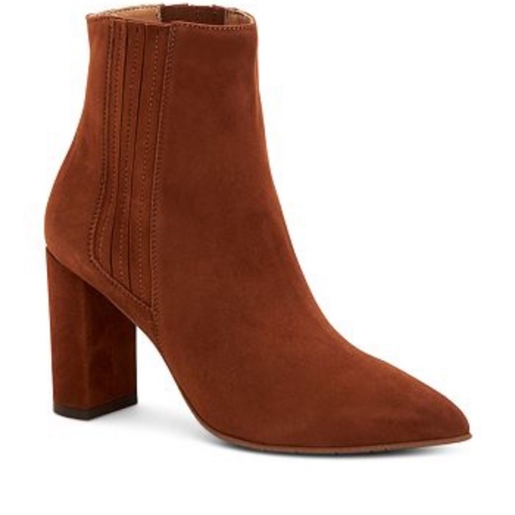 Aquatalia Shoes - AQUATALIA Sierra Weatherproof Suede Leather Ginger women 8.5 New